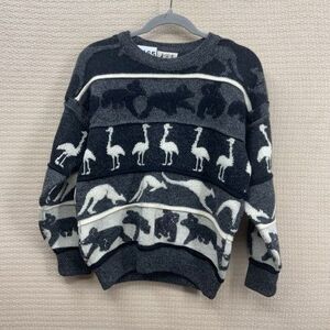 VTG Hysport Australia Pure Wool Downunder CrewNeck Sweater Women Size AU12/US8